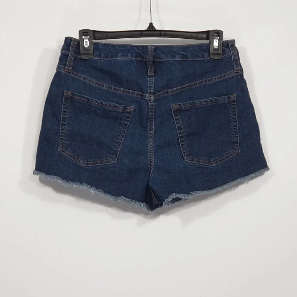 Wild Fable High Rise Cutoff Shorts Women's Size 8 Raw Hem